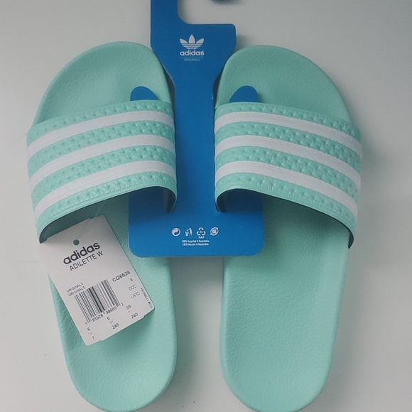 Adidas Mint Slides - Picture 2 of 2